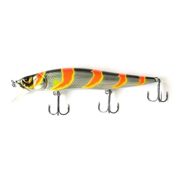 Воблер на хижу рибу, EOS Mystik Minnow SF, 110мм, вага 14,1г, заглиблення 0,8-1,2м, колір №042